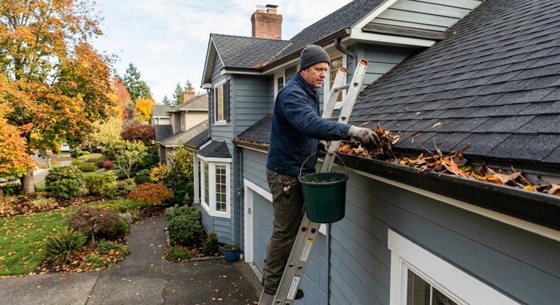 Rain Gutter Clearing in Annapolis, MD
